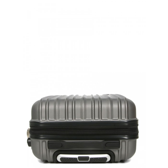 Чемодан ручная кладь S серый 55х35х21(+5)см/38л/2.6кг/Worldline 623, фото 7