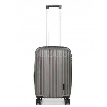 Валіза ручна поклажа S сіра 55х35х21(+5)см/38л/2.6кг/Worldline 623