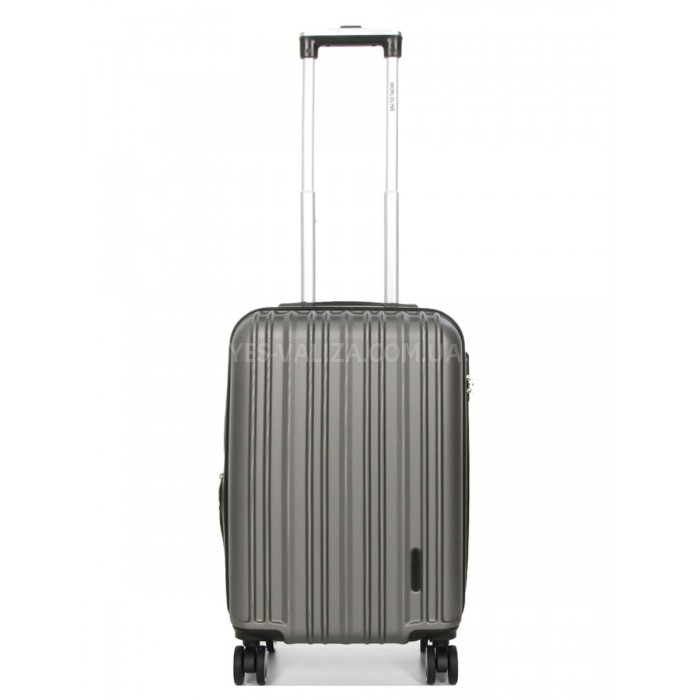 Валіза ручна поклажа S сіра 55х35х21(+5)см/38л/2.6кг/Worldline 623, фото 1