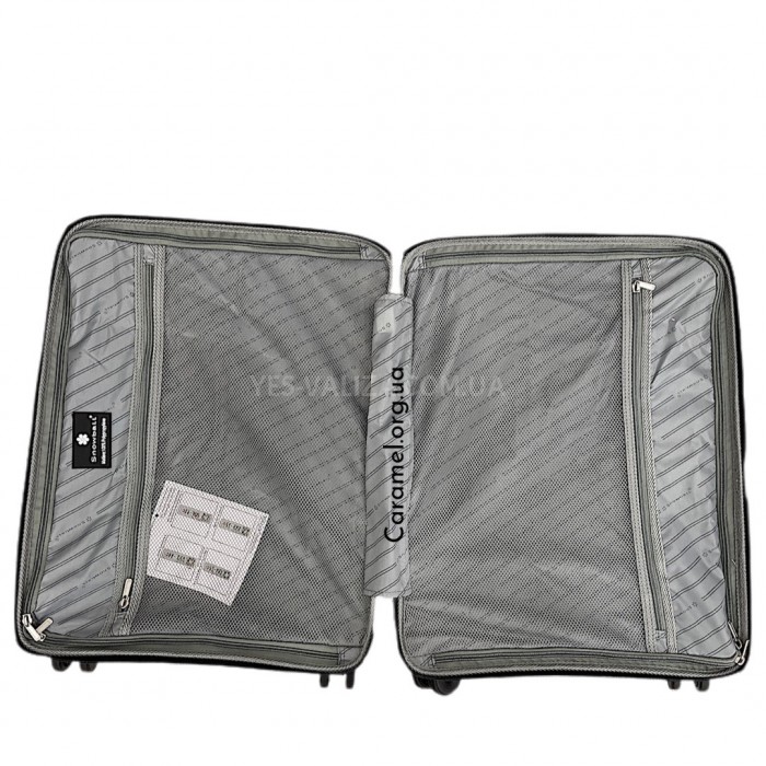 Чемодан Snowball ручная кладь полипропилен чёрный 54х37х20см/35л/2.3кг, фото 6