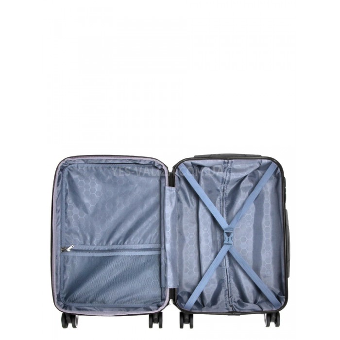 Валіза Франція велика L сіра 76х49х29(+5)см/110л/4.2кг/Worldline 628, фото 10