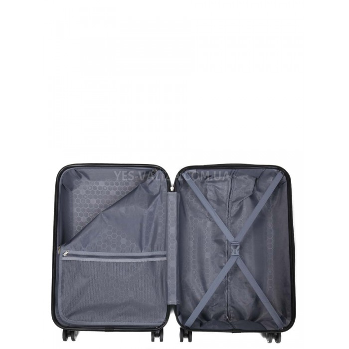 Валіза Франція середня M т.синя 66х43х27см/65л/3.4кг/Worldline 625, фото 10