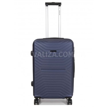 Чемодан Франция средний M т.синий 66х43х27см/65л/3.4кг/Worldline 625