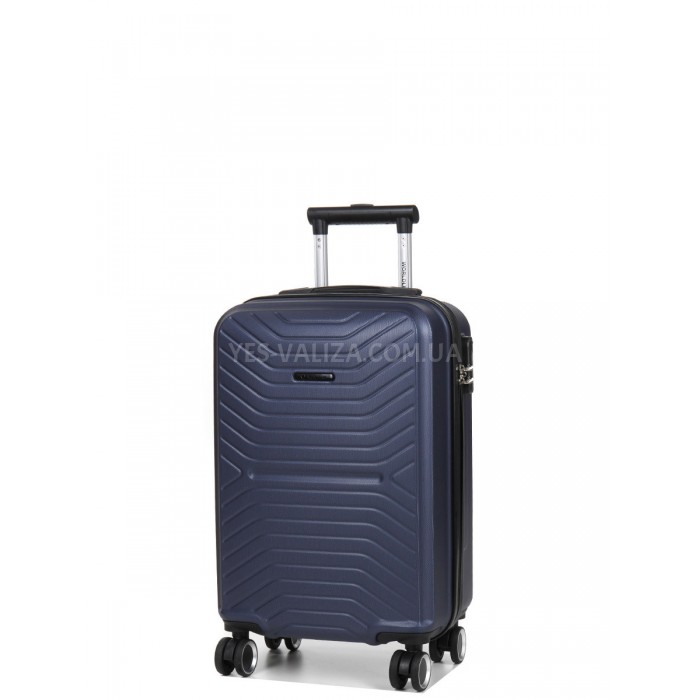 Чемодан Франция малый S т.синий 55х35х24см/42л/2.6кг/Worldline 625, фото 2