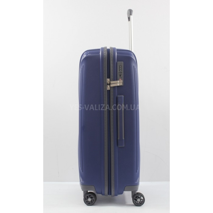 Валіза Snowball середня M поліпропілен синя 66х44х28см/72л/3кг, фото 4