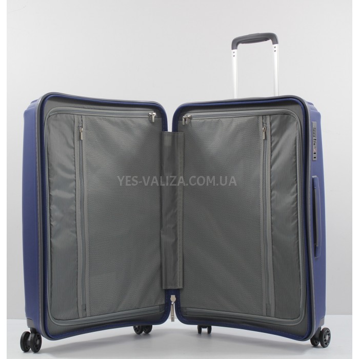 Чемодан Snowball средний M полипропилен синий 66х44х28см/72л/3кг, фото 9