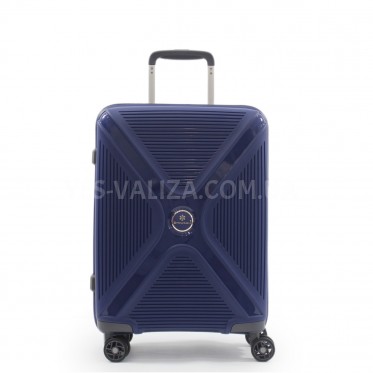 Чемодан Snowball средний M полипропилен синий 66х44х28см/72л/3кг