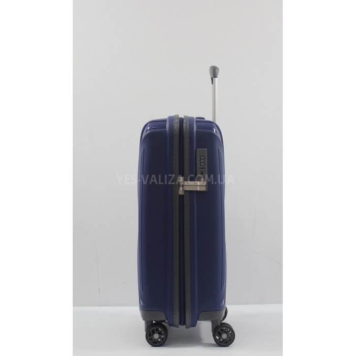 Валіза Snowball ручна поклажа S поліпропілен синя 55х36х20см/35л/2.2кг, фото 3