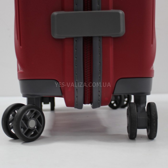 Чемодан Snowbal ручная кладь полипропилен красный 55х36х20см/35л/2.2кг, фото 9