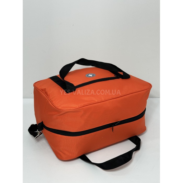 Сумка(ручна поклажа) Польща помаранчова 40х30х20см/24л/0.5кг/Fly 0234, фото 4