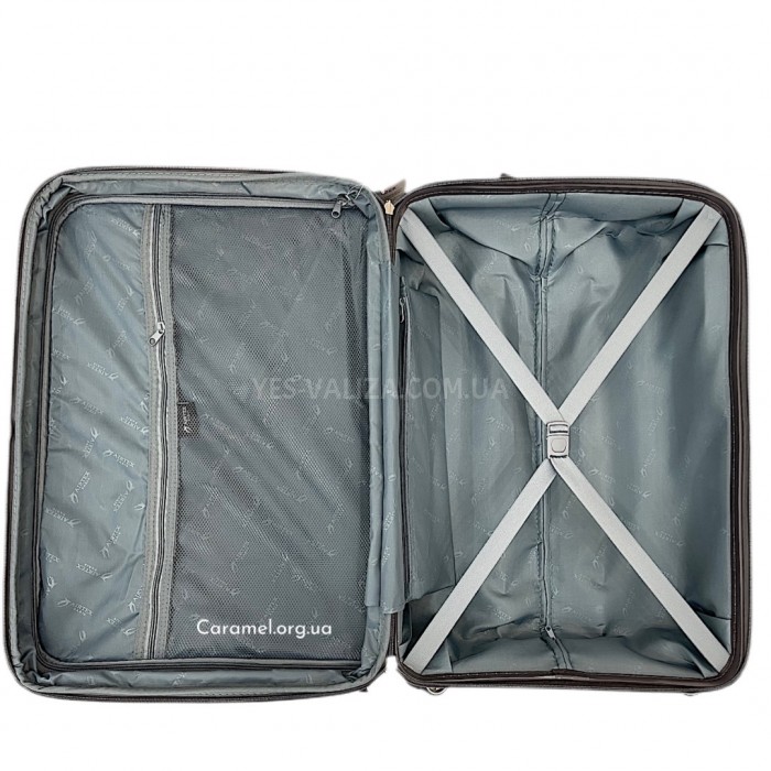 Чемодан Airtex средний M полипропилен серый 65х44х27(+5)см/75л/3.2кг