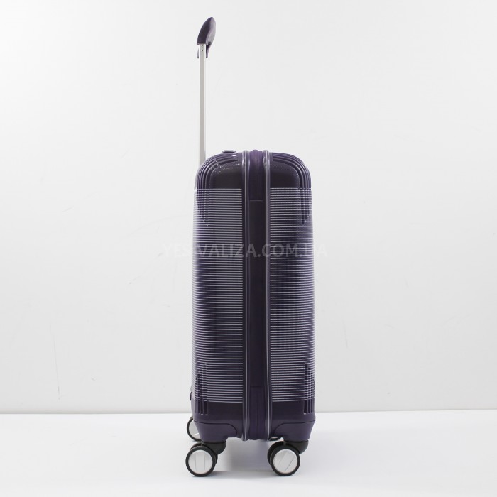 Валіза ручна поклажа S поліпропілен фіолет 55х36х20/35л/2.6кг/Snowball, фото 5