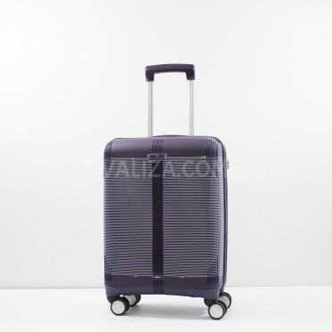 Чемодан ручная кладь S полипропилен фиолет 55х36х20/35л/2.6кг/Snowball