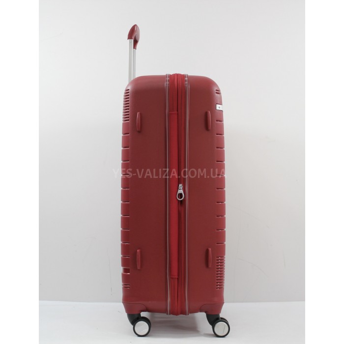 Валіза Snowball велика поліпропілен червона 77х51х31(+5)см/128л/4.1кг, фото 5