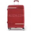 Валіза Snowball велика поліпропілен червона 77х51х31(+5)см/128л/4.1кг, фото 8