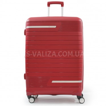 Валіза Snowball велика поліпропілен червона 77х51х31(+5)см/128л/4.1кг