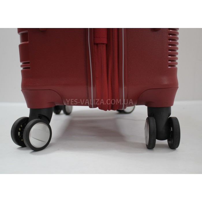 Чемодан средний M полипропилен красный 67х45х27+5см/85л/3.5кг/Snowball, фото 10