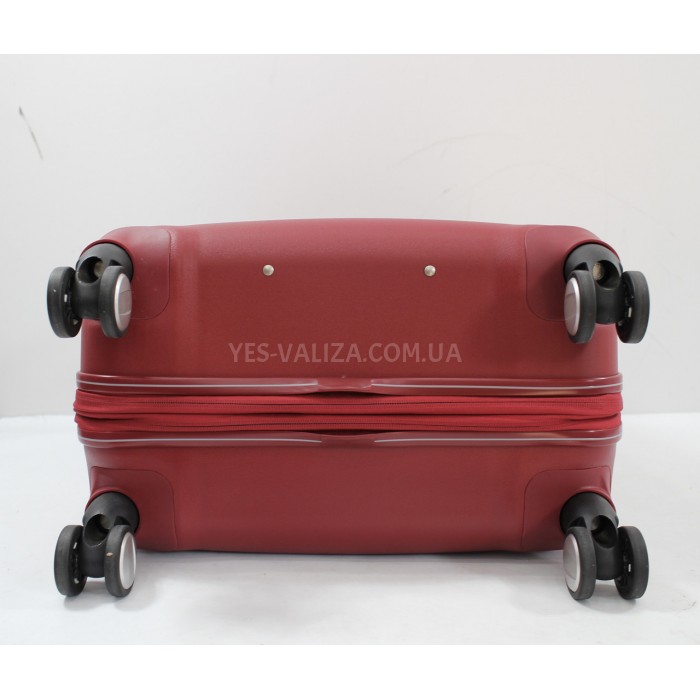 Чемодан Snowbal ручная кладь полипропилен красный 55х38х20см/36л/2.6кг, фото 9