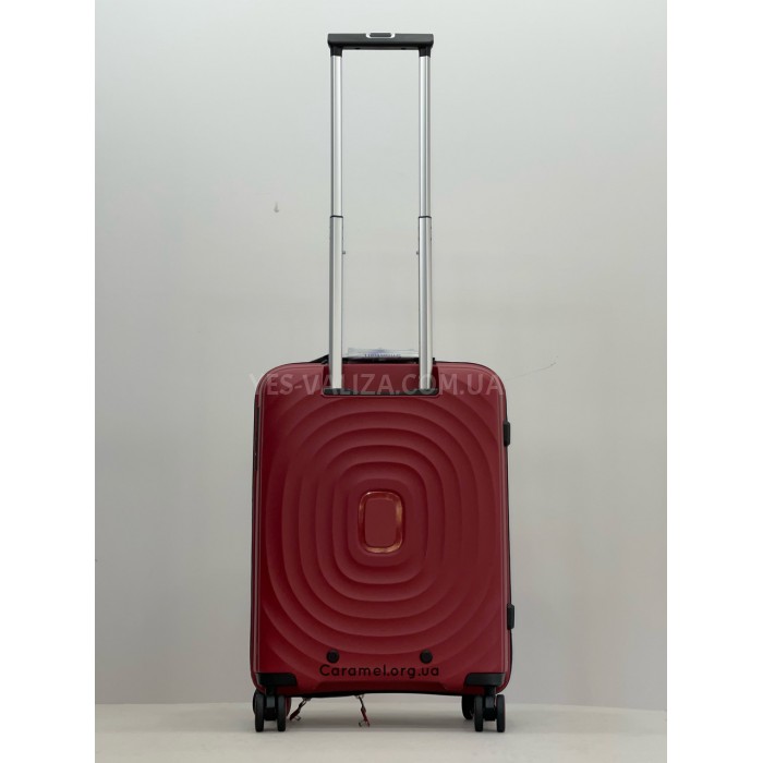 Чемодан ручная кладь S полипропилен красный 54х37х20/35л/2.3кг/Snowbal, фото 5