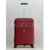 Валіза середня M поліпропілен червона 66х45х27/68л/2.9кг/Snowbal 05203, фото 12