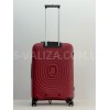 Валіза середня M поліпропілен червона 66х45х27/68л/2.9кг/Snowbal 05203, фото 13