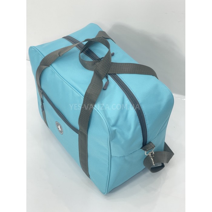 Сумка(ручна поклажа) Польща блакитна 40х30х20см/24л/0.5кг/Fly 0234, фото 4