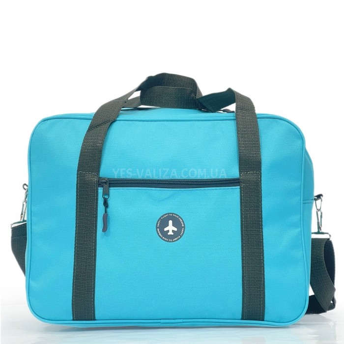 Сумка(ручна поклажа) Польща блакитна 40х30х20см/24л/0.5кг/Fly 0234, фото 1
