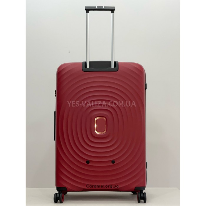 Чемодан большой L полипропилен красный 76х52х30/103л/3.2кгSnowbal05203, фото 5