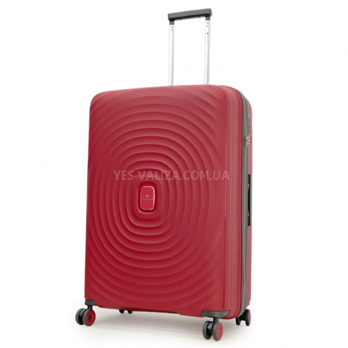 Чемодан большой L полипропилен красный 76х52х30/103л/3.2кгSnowbal05203, фото 1