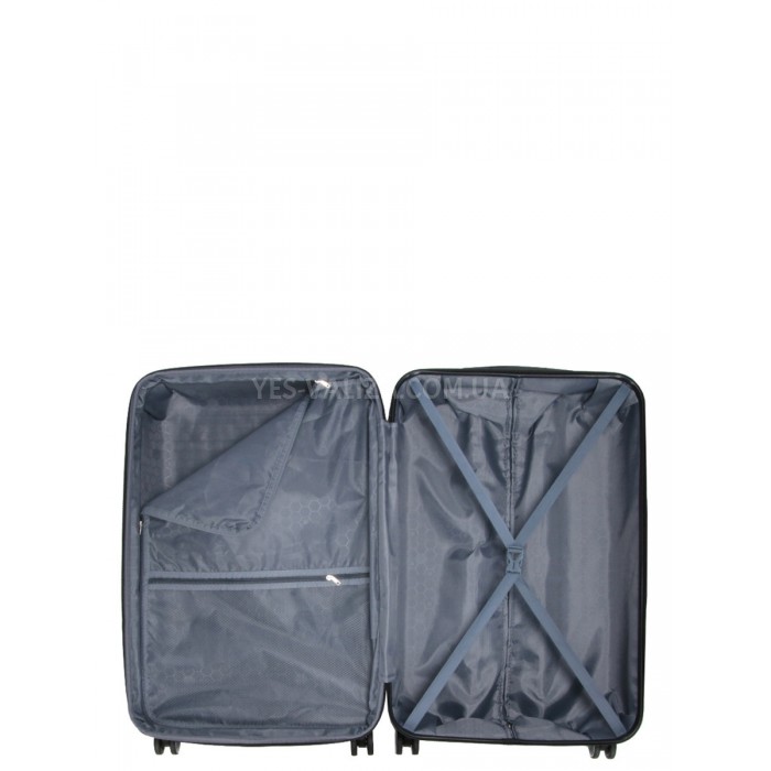 Валіза Франція велика L чорна 76х49х31+5/110л/4.3кг/Worldline 623, фото 9