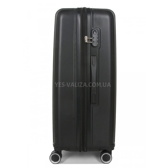 Чемодан Франция большой L чёрный 76х49х31+5/110л/4.3кг/Worldline 623, фото 5