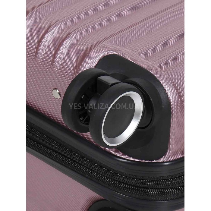 Чемодан ручная кладь S розовый 55х35х21(+5)см/38л/2.6кг/Worldline 623, фото 9