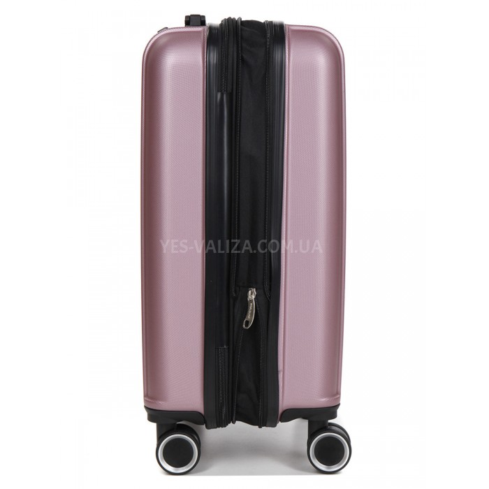 Чемодан ручная кладь S розовый 55х35х21(+5)см/38л/2.6кг/Worldline 623, фото 5