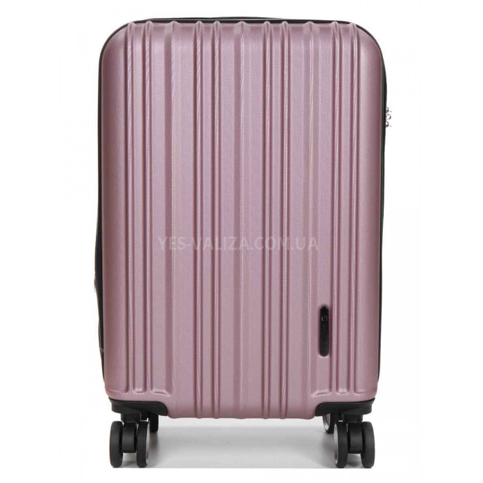 Чемодан ручная кладь S розовый 55х35х21(+5)см/38л/2.6кг/Worldline 623, фото 3