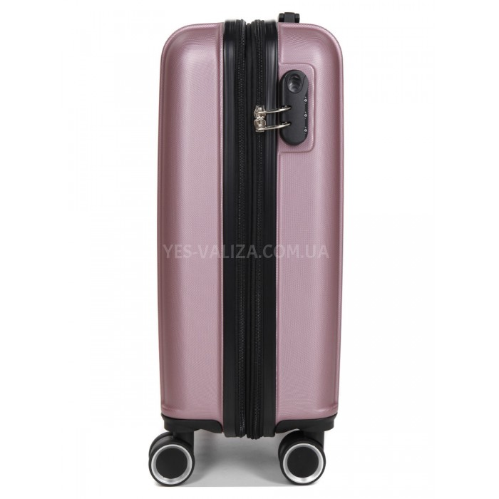 Чемодан ручная кладь S розовый 55х35х21(+5)см/38л/2.6кг/Worldline 623, фото 4
