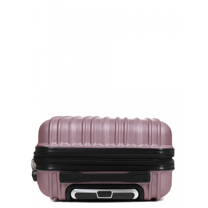 Чемодан ручная кладь S розовый 55х35х21(+5)см/38л/2.6кг/Worldline 623, фото 6