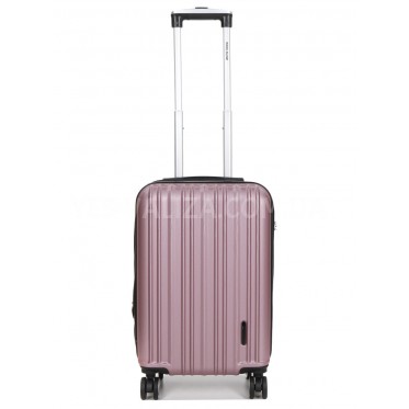 Чемодан ручная кладь S розовый 55х35х21(+5)см/38л/2.6кг/Worldline 623