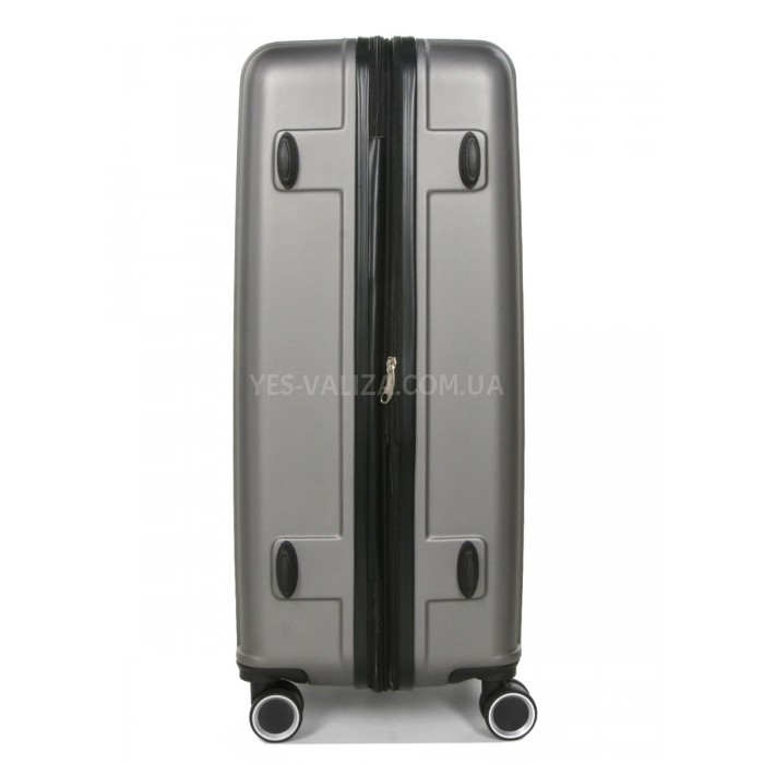 Валіза Франція велика L сіра 76х49х31+5/110л/4.3кг/Worldline 623, фото 5