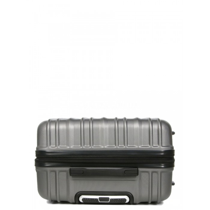 Чемодан Франция большой L серый 76х49х31+5/110л/4.3кг/Worldline 623, фото 7