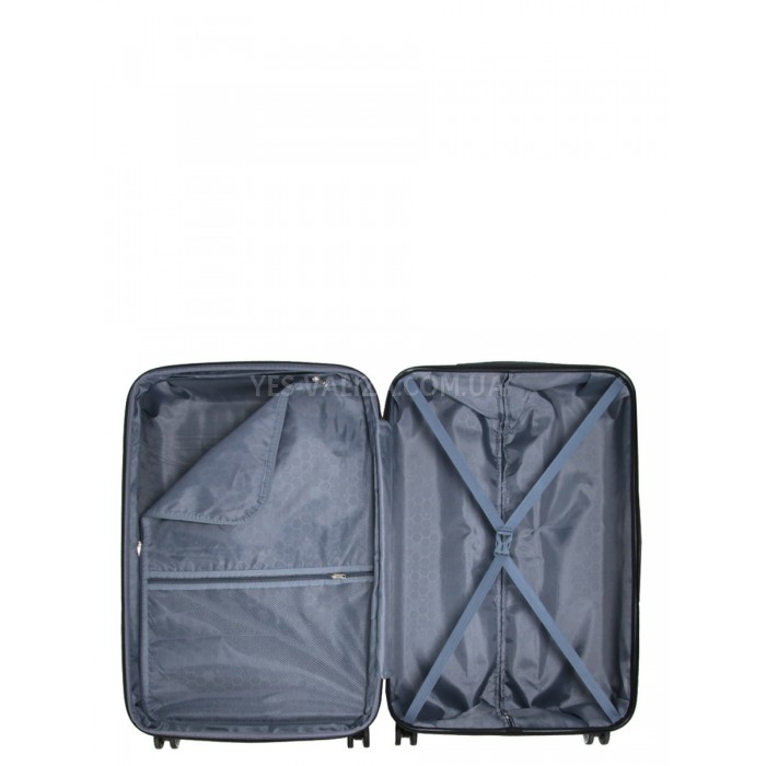 Валіза Франція велика L сіра 76х49х31+5/110л/4.3кг/Worldline 623, фото 10