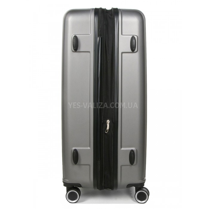 Валіза Франція велика L сіра 76х49х31+5/110л/4.3кг/Worldline 623, фото 6