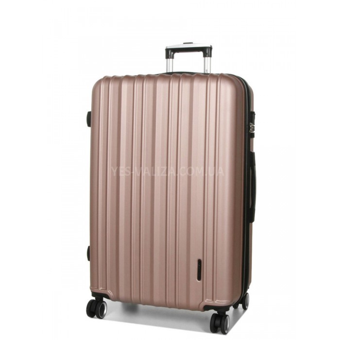 Чемодан Франция большой L пудра 76х49х31+5/110л/4.3кг/Worldline 623, фото 2