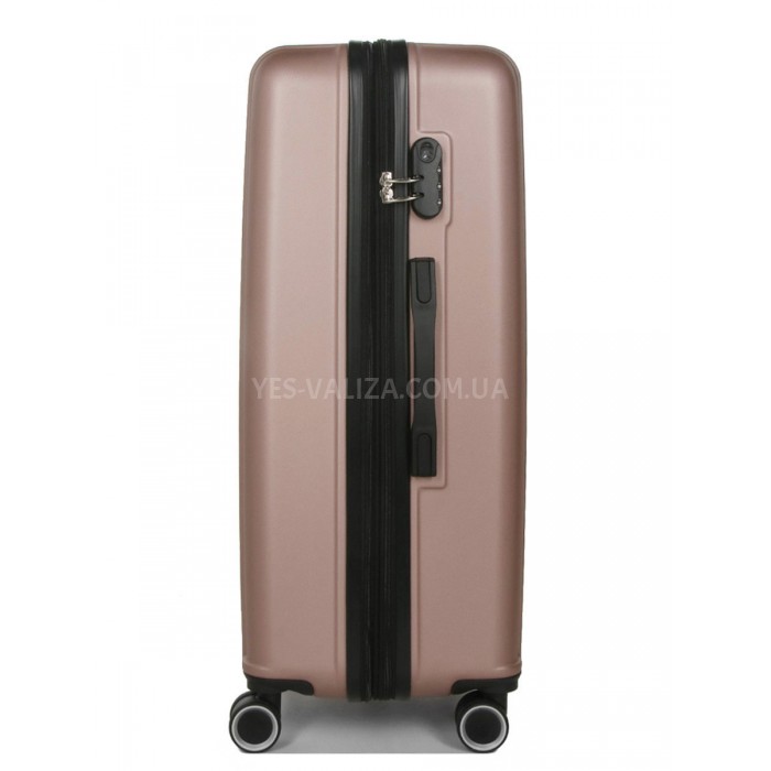 Валіза Франція велика L пудра 76х49х31+5/110л/4.3кг/Worldline 623, фото 3