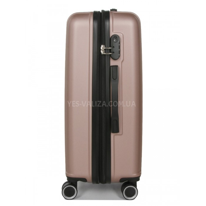 Чемодан Франция средний M пудра 66х42х26(+5)см/74л/3.5кг/Worldline 623, фото 4