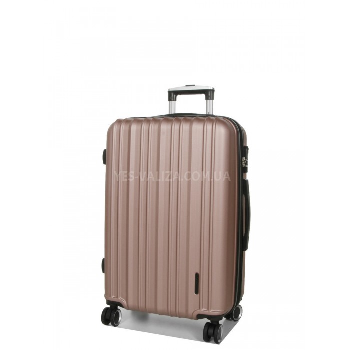 Чемодан Франция средний M пудра 66х42х26(+5)см/74л/3.5кг/Worldline 623, фото 2
