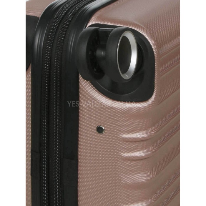 Чемодан ручная кладь S пудра 55х35х21(+5)см/38л/2.6кг/Worldline 623, фото 9