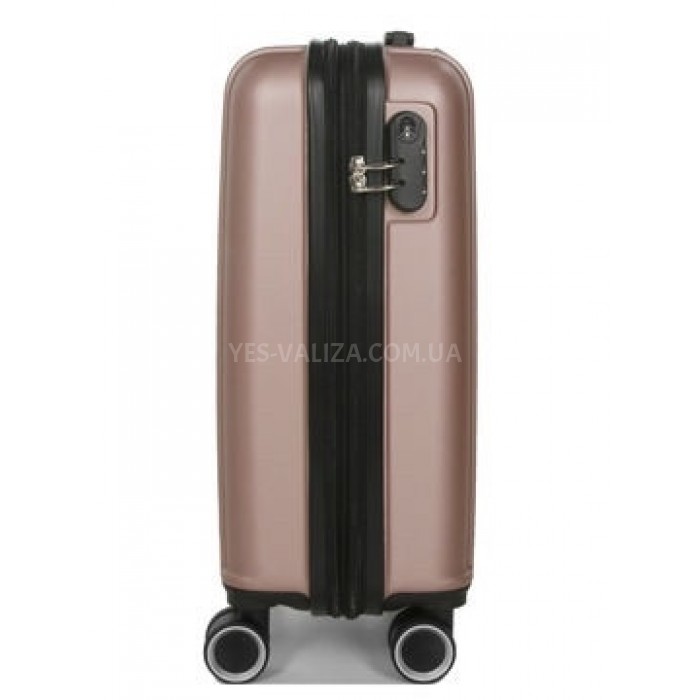Валіза ручна поклажа S пудра 55х35х21(+5)см/38л/2.6кг/Worldline 623, фото 4