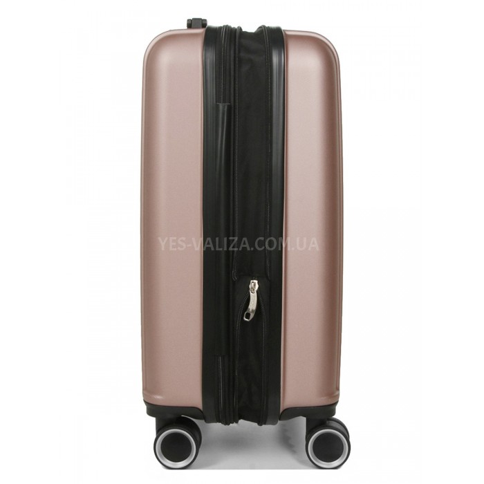 Чемодан ручная кладь S пудра 55х35х21(+5)см/38л/2.6кг/Worldline 623, фото 6