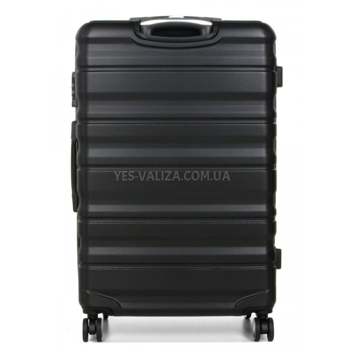 Валіза Франція велика L чорна 76х49х29(+5)см/110л/4.2кг/Worldline 628, фото 3