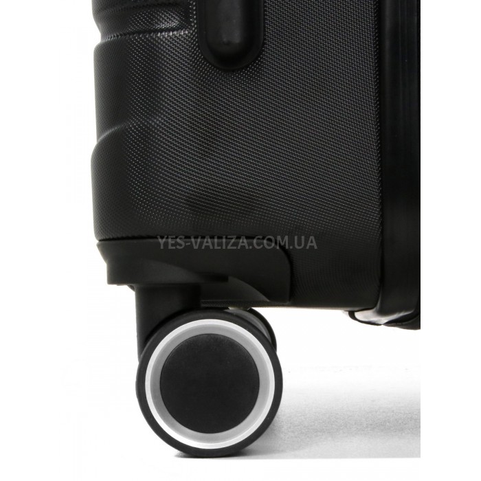 Чемодан Франция средний M чёрный 66х43х26+5см/75л/3.7кг/Worldline 628, фото 9